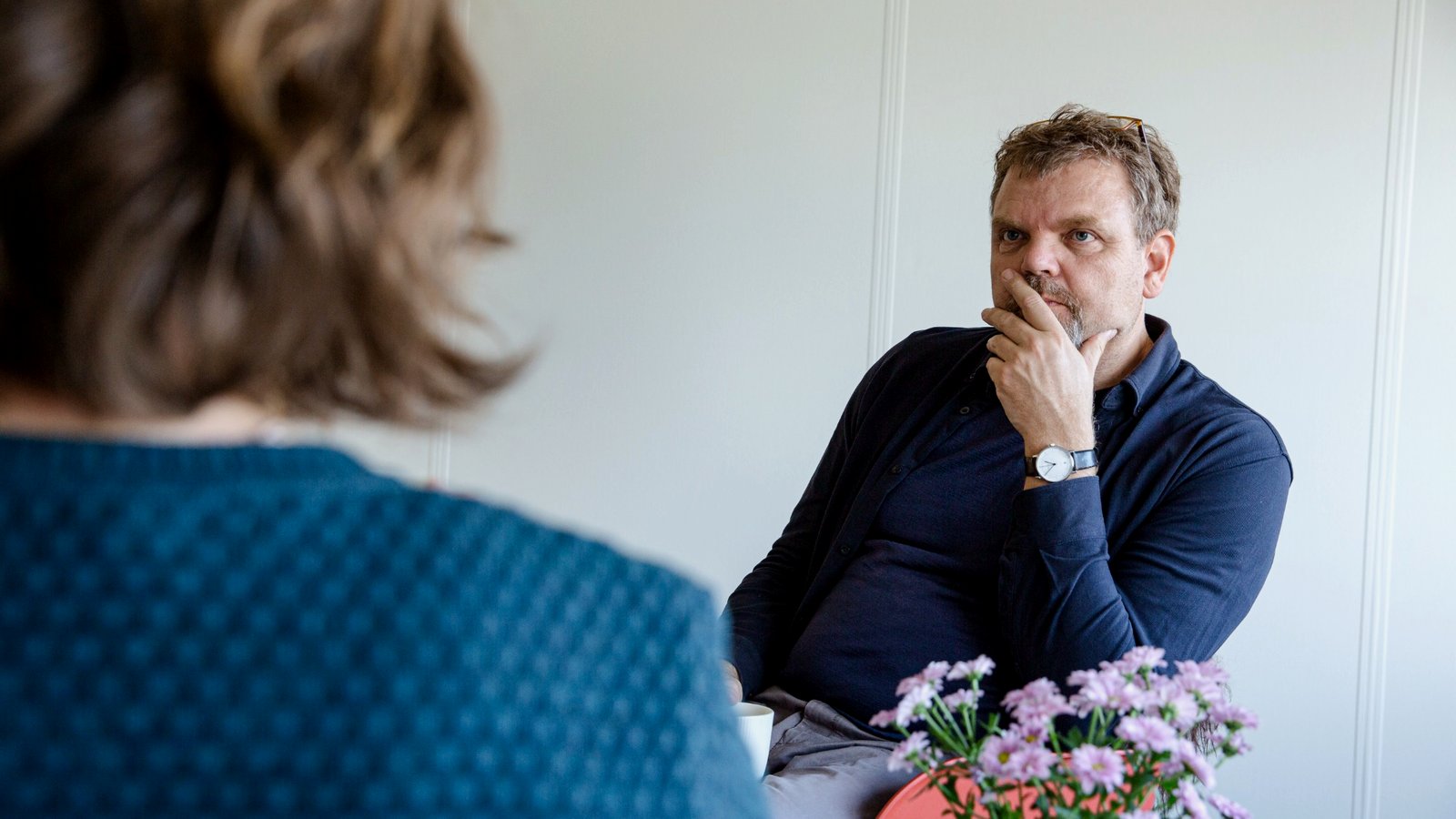 Samtale i parterapi hos psykolog i Aarhus